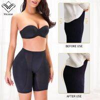 ；【‘；- Women High Waisted Waist Trainer Hip Pads Shapewear Pantie With Filler On The Butt Lifter Shaper Fake Ass Enhancer Thigh Trimmer