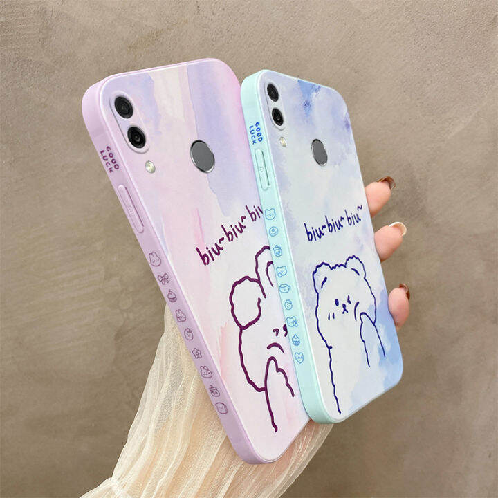 ปลอกอ่อนพิมพ์ลายซิลิโคน-tpu-honor-play-เคส-huawei-เคสโทรศัพท์ฝาหลัง-honor-play