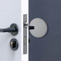 【LZ】 8cm Big Soft Rubber Pad To Protect The Wall Or Floor Diy Self Adhesive Door Stoppers Round Style Doors Handle Stops