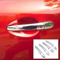 Newprodectscoming For Mazda 3 Axela Bm Chrome Door Handle Cover With Smart Key Keyless Hole Trim Molding Overlay 2013 2014 2015 2016