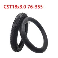 CST18 * 3.0ท่อยางในยางรถด้านนอก18X3.0นอกยางจักรยานเสือหมอบท่อ76-355สำหรับล้อจักรยานสามล้อไฟฟ้ายานพาหนะไฟฟ้า18นิ้ว