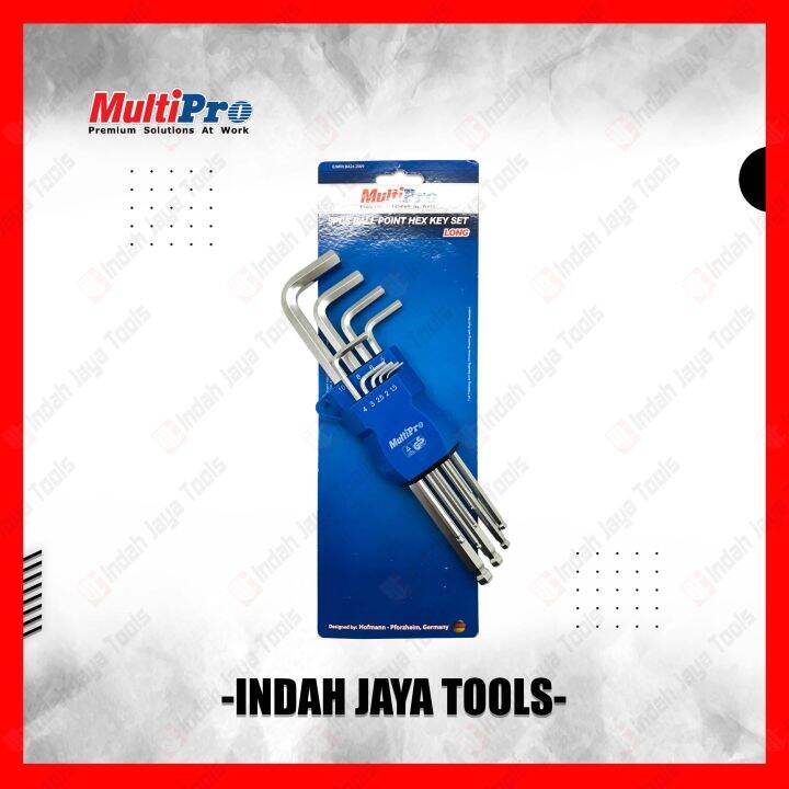 Multipro Kunci L Set Ballpoint Panjang Long Pcs Hex Key Lazada Indonesia