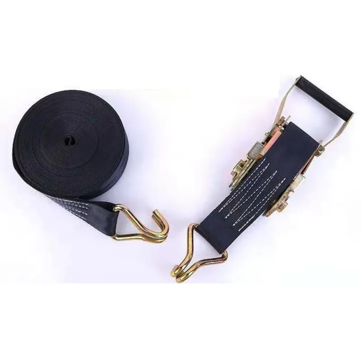 Ratchet Tie Down Strap Lashing Strap with Hook Securing Straps and
