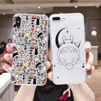 （A Boutique） TOTORO Miyazaki Hayao กรณีโทรศัพท์สำหรับ Xiaomi R Edmi หมายเหตุ7 7A 8 8ครั้ง9 9A 9วินาที10 K30 Pro อัลตร้าใสแนวโน้ม Etui ซิลิโคน