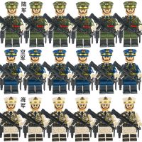 Compatible with LEGO building blocks sea land and air military personnel military villains weapons and equipment puzzle assembling boys toys