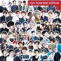 【In Stock】 HAICHUAN 10/50 EXO Hถ่ายภาพแลปท็อปโทรศัพท์อัลบั้มตกแต่งอัลบั้มรูปการ์ตูนเกาหลีสติกเกอร์รูปเด็กผู้ชาย