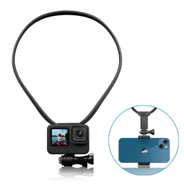TELESIN° Upgraded Long Magnetic Neck Mount Necklace Holder, Chest Shoulder  Angle Support Lanyard Body Strap Attach for GoPro Max Hero 11 10 9 8 7  Insta360 X2 X3 DJI Action 2 3 Video Vlog Accessories : Electronics 