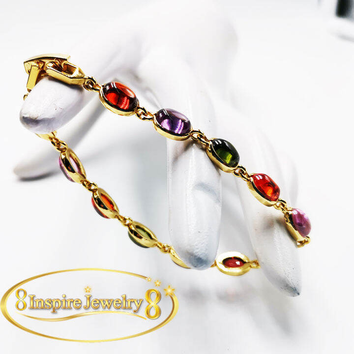 inspirejewelry-สร้อยข้อมือพลอย-มีหลากหลายแบบให้เลือก-งานจิวเวลลี่-สวยงาม-ปราณีต-ต้องสะสม