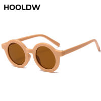 【cw】HOOL New Round Kids Sunglasses Children Sun Glasses Boy Girl Outdoors Travel UV400 Protection Eyewear Baby Lentes De Sol Gafas ！