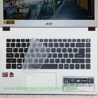 【Xiaohongs keyboard film 】  สำหรับ ACER Aspire 3 A314-31 A314-32 Acer A314-33 A314-41 A114-32 A114-31 14นิ้วแล็ปท็อปซิลิโคนแป้นพิมพ์ปกคลุม Protector ผิว