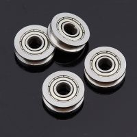 5pcs V U Groove Roller Wheel Ball Bearings Embroidery Machine Pulley Bearing Tool