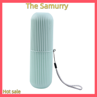 Samurry ✨Hot Sale✨ Car กล่องใส่แปรงสีฟันแบบพกพาสำหรับใช้ในห้องน้ำกล่องจัดเก็บยาสีฟันสำหรับเดินทาง