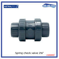 Astralpool Spring Check Valve 2.5 ป้องกันการไหลกลับ ชนิดสปริง