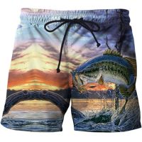 Fashion Sharks 3D Printed Short Pants Men Swimsuit Hip Hop Deep sea Summer Swim Trunks Beach Shorts homme Sport Gym Ice Shorts