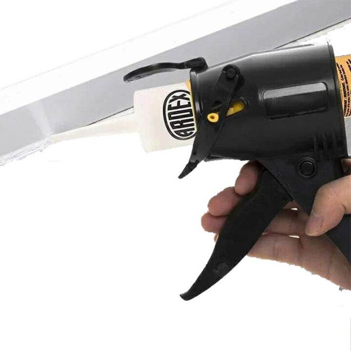 Silicone Caulking Gun Insulating Mastic Sealant Corner Seam Filling