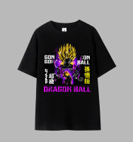 เสื้อยืดลายฤดูร้อน (หมึกเจ็ดดราก้อนบอล) เสื้อยืดคอกลม Goku อะนิเมะเสื้อยืด S-5XL