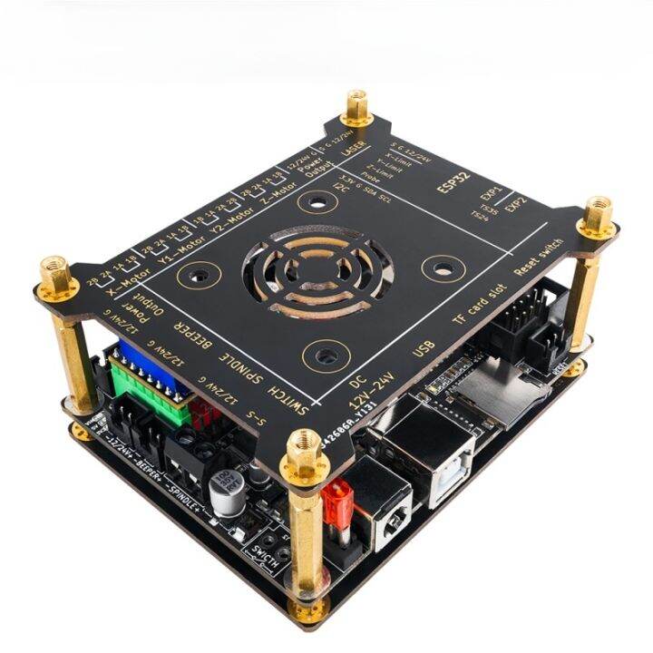 yf-mks-dlc32-v2-1engraving-machine-motherboard-offline-controller-32bit-esp32-wifigrbltft-touch-screen-desktop-diycnc-laser-machine