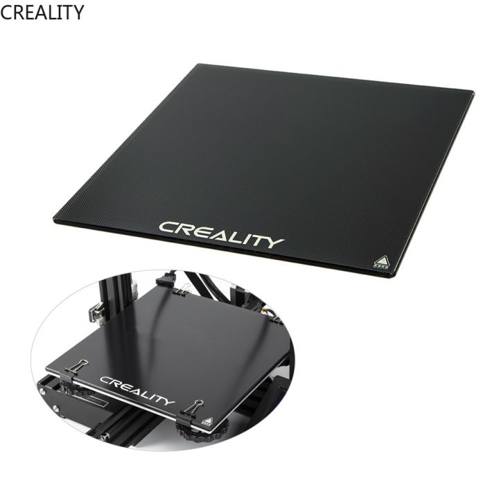 creality-แผ่น235x235x4mm-ที่นอนกระจกเทมเปอร์3มิติสำหรับ-ender3-ender-3-v2-ender-3-pro