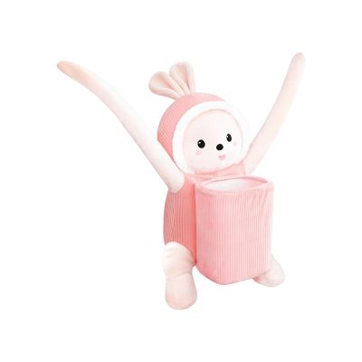 huawe Tissue Box Auto Car Decoration Storage Holder Car Trash Can Hanging Bunny for Car Home Woman Gift Car Accessories