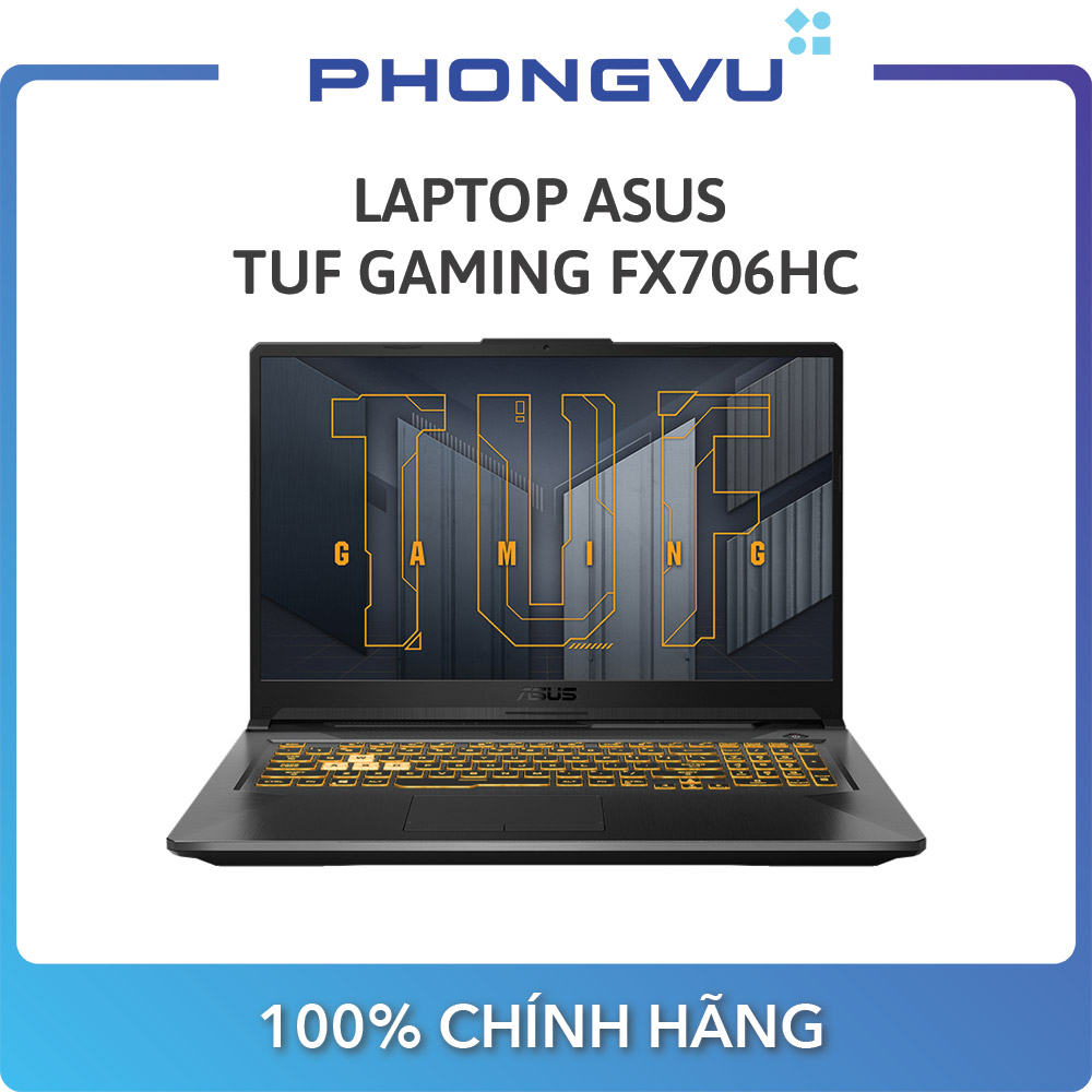 Laptop Asus TUF Gaming FX706HC (17.3 inch Full HD / i5-11400H / 8GB / SSD 512GB / RTX 3050 / Win 10)
