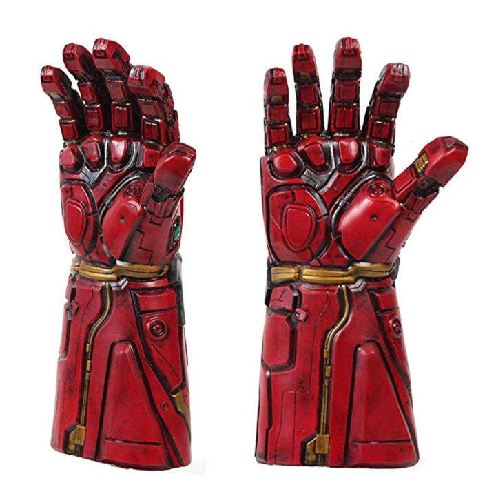 microgoodอเวนเจอร์ไอรอนแมนfaux-infinityหินถุงมือgauntlet-cosplay-propชุดงานปาร์ตี้pvc