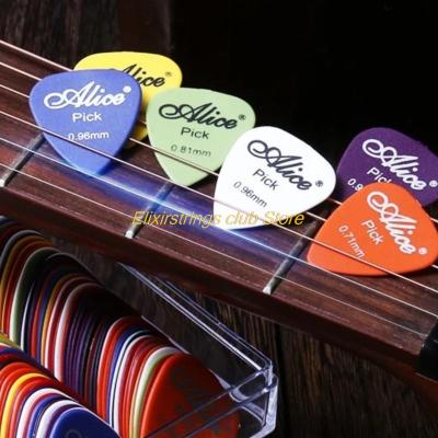 50 Sets/Piece Alice Glaze Dull Polish Guitar Parts Pick Folk Classical Musical Instrument Finger Piece Electric Shrapnel 0.51MM Guitar Bass Accessorie