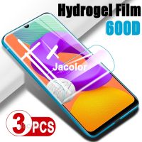 3PCS Hydrogel Film For Samsung Galaxy M42 M32 M22 M12 Water Gel Films Samsumg M 42 32 22 12 Screen Protector Soft Not Glass