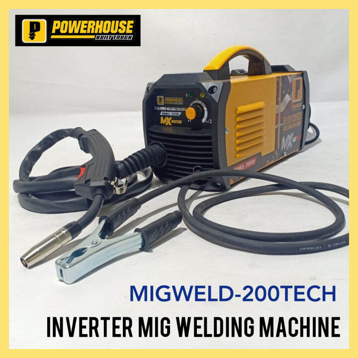 POWERHOUSE 200AMP MIG GASLESS WELDING MACHINE Lazada PH