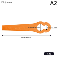 Filojuamn 10ชิ้นใบมีดพลาสติกสำหรับฟอร์ลดิโฮเฟอร์สำหรับเครื่องเล็มหญ้า18 Li ใบมีดตัด