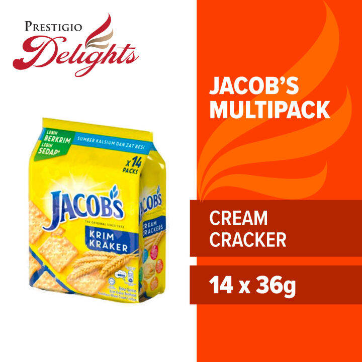 Jacob’s Multipack Cream Cracker 504g Lazada