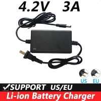 เครื่องชาร์จแบตเตอรี่ลิเธียม3A 18650 4.2V แบตเตอรี่1S 18650เครื่องชาร์จผนังพกพา DC 5.5*2.1 MM