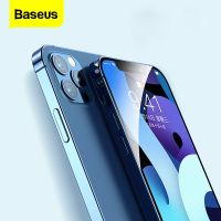 (ปกป้องหน้าจอ S) Baseus กระจกนิรภัยป้องกันปกป้องหน้าจอ2ชิ้นสำหรับ iPhone 12 Pro Max 0.23มม. กระจกปกป้องป้องกันเต็มพื้นที่ป้องกันการแอบดูสำหรับ IPhone12 Mini