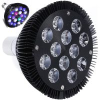 LED Aquarium Plant Light 18W Aquarium Plant Lights Fish Tank with 6 Band Full Spectrum for Coral Reef Saltwater Tank Plants Grow