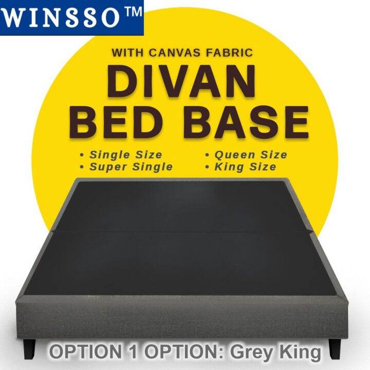 Bed Frame Divan Base / Swiss Foundation / Solid Divan Bed / Bedframe