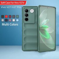 เคสนิ่มสำหรับ Vivo V27E V27 Pro V27Pro 5G เคสโทรศัพท์ Phantom Shield ยืดหยุ่นได้ผิวกันกระแทก TPU ยางอ่อนป้องกันการตกเต็มเลนซิลิโคนป้องกันการตก