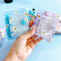 Cute Daisy 3 Holes Notebook Loose Leaf Notepad Ring Binder Hand Book Mini Planner School Stationery Supplies
