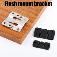 Stainless Steel Wall Hook Picture Frame Keyhole Hanger Z Clip Sofa Bed Interlocking Flush Mount Bracket Furniture Connector