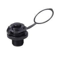 2 in 1 Safety Air Valve Nozzle Caps Plug for Inflatable Boat Rubber Kayak Raft Airbed Pump Adapter Surfboard Mattress ValveCover