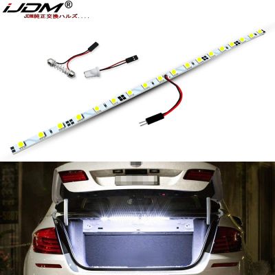 【CW】iJDM CANbus Error Free T10 W5W LED Strip Light Compatible With For Audi BMW Ford etc  Trunk Cargo Area or Interior Illumination