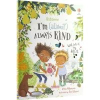 Usborne I M (almost) always kind picture book on childrens conduct education I am (almost) always kind 3-6 years old parent-child reading English learning English original imported childrens books