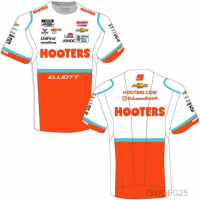 2023 New 2023 Chase Elliott #9 Hooters Uniform Sublimated Dry Fit Adult T-shirt（free custom NAME&amp;LOGO) Summer Fashion T-shirt