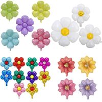 【DT】hot！ foil balloon SunFlower various flowers balloons Wedding Birthday Valentines Day Decoration