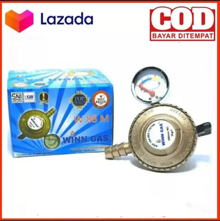 Regulator Winn Gass W 88 M Dijamin Ori dan Bergaransi/Regulator Kompor