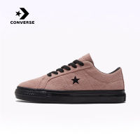 คอนเวิร์ส (Converse) รุ่น One Star Pro รองเท้าสีขาวแบบสวมสบายแบบระหว่างสไตล์กีฬาในลักษณะพื้นผิวหนัง สำหรับผู้ชายและผู้หญิง รุ่น  Unisex Vintage Suede Casual Sneakers A05267C