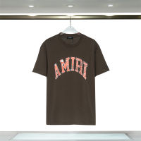 [ผ้าฝ้าย100%/ในสต็อก] Amiris 2023สไตล์ใหม่เสื้อยืดใส่ได้ทั้งชายและหญิงฤดูร้อน High-End ลำลองขาสั้นเสื้อยืดผู้ชายแฟชั่น Street เสื้อยืดเปิดไหล่