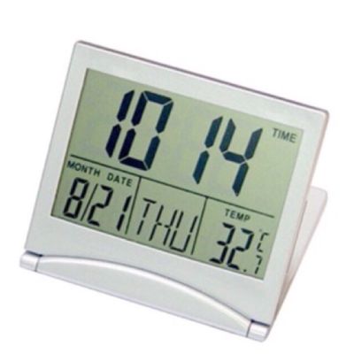 นาฬิกาดิจิตอลตั้งโต๊ะ รุ่น MT033 พับเก็บได้ FTEE78 พกพาได้ นาฬิกาปลุกดิจิตอล แบบตั้งโต๊ะ MT-033 นาฬิกาตั้งโต๊ะ นาฬิกาปลุก Alarm clock desktop clock นาฬิกาต