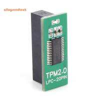 TPM 2.0โมดูลแพลตฟอร์มที่เชื่อถือได้ LPC-20PIN แผ่นแผงวงจรหลักโมดูลรักษาความปลอดภัย Windows 11อัพเกรดชิ้นส่วนอะไหล่ทดสอบสำหรับ ASUS กิกะไบต์ Intel AMD