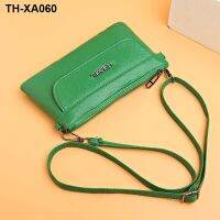 is a high new appearance one shoulder his hand bag high-capacity mobile phone package soft skin caught