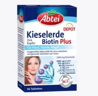 Germany Abtei Biotin Repair Damaged Hair Youth White Hair Nourishing 56 Capsules