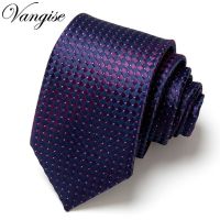 Men Tie 7.5cm Skinny Ties Hot Sell Italian Neckties Mens Fashion Jacquard Business Mens Wedding Dress luxury Slim Bowtie